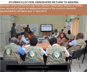 Pic. 1.A Cross Section of Ecowas Election Observer